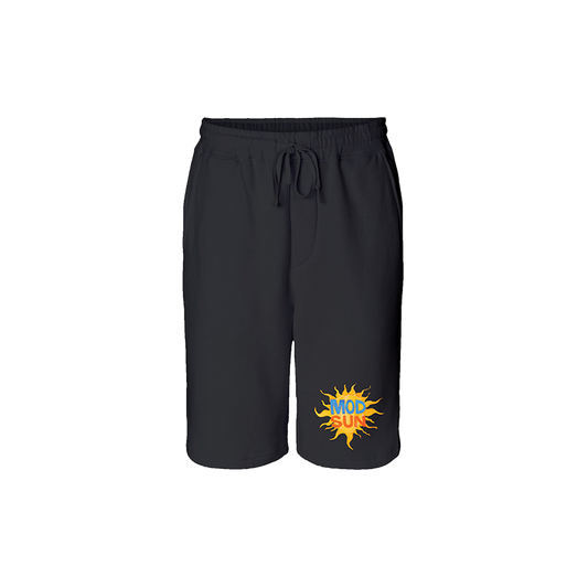 Black jogger shorts with Mod Sun logo on the front.